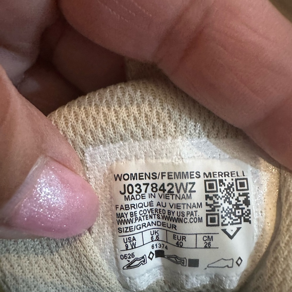 Merrell Women's Tan Athletic Shoes - Picture 5 of 7